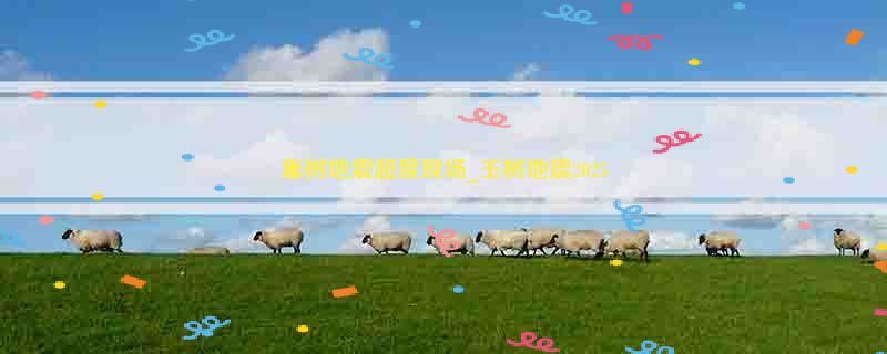 玉树地震超度现场_玉树地震2025
年